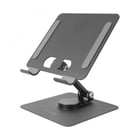 Mars Gaming MA-RST Soporte para Tablets y Convertibles - Acero Resistente - Rotacion 360º - Ajuste de Altura - Base Antideslizante - Color Negro - Mars Gaming 294842