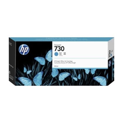 HP Tinteiro DesignJet 730 Ciano (300 ml) - P2V68A