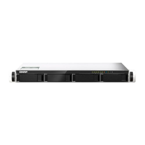 QNAP TS-435XEU NAS RACK (1U) ETHERNET LAN PRETO, CINZENTO - QNAP TS-435XEU-4G