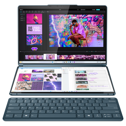 LENOVO YOGA BOOK 9 13IMU9 ULTRA7 155U 32GB SSD1TB PEN+MOUSE+STAND 13.3" WIN11PRO - Lenovo 83FF002CPG