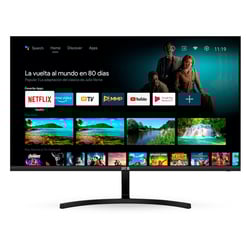 SMART MONITOR SPC 24" com Android TV FHD 60Hz 2xUSB 2.0 2xHDMI 1.4 - Preto - SPC 900024N