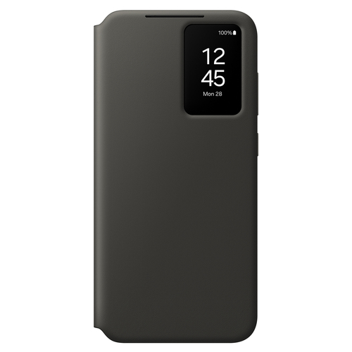 Capa Samsung Smart View Wallet S24 FE Preta - Samsung EF-ZS721CBEGWW