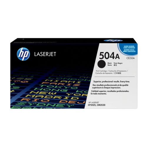 HP Toner LaserJet Original 504A Preto - CE250A