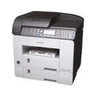 Ricoh SG 3100SFNw, Jato de tinta, Impressão a cores, 3600 x 1200 DPI, Cópia a cores, A4, Preto, Branco - Ricoh SG3110SFNW