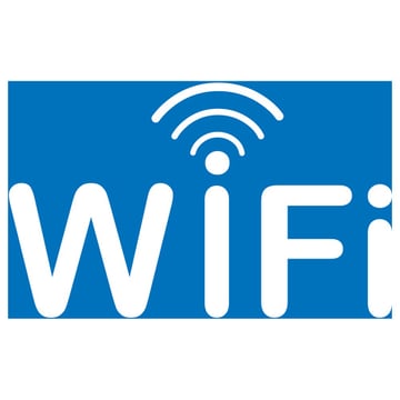 Apli Etiqueta de sinalização de zona Wifi 1 unid. - APLI 208431