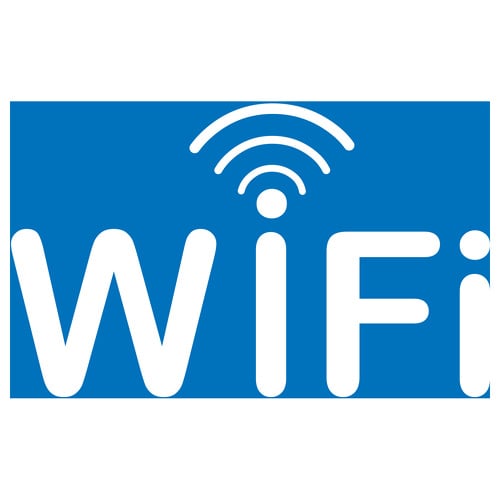 Etiqueta de sinalização de zona Wifi Apli 1 unid. - APLI 208431