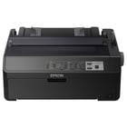 Epson LQ-590II, 550 cps, 10 cpi, 6 cópias, Code 128 (A/B/C), Code 39, EAN13, EAN8, Interleaved 2/5, POSTNET, UPC-A, UPC-E, PC437, PC708, PC720, PC850, PC858, PC864, PCAR864, ISO 8859-15, Roman 8, Italic, Envelopes, Etiquetas, Rolo - Epson C11CF39401