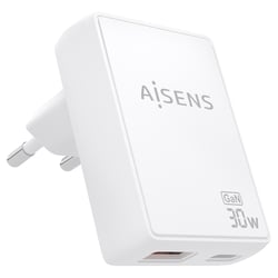 Aisens Carregador 30W Branco - Aisens ASCH-30W2P074-W