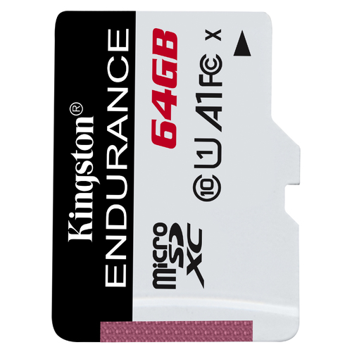 Micro SD High Endurance UHS-I U1 Speed Class 10 64GB - Kingston SDCE/64GB