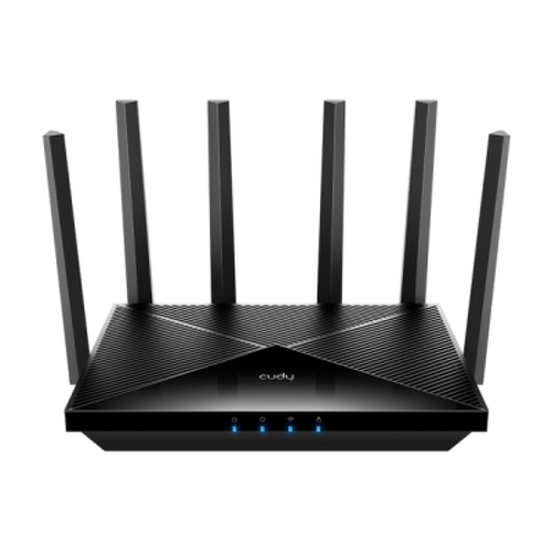 Roteador Cudy BE6500 Dual Band Gigabit WiFi 7 - Velocidade de até 1000Mbps - 4 Portas - 4 Antenas Fixas de 5dBi - Tecnologia MU-MIMO - Preto - Cudy WR6500