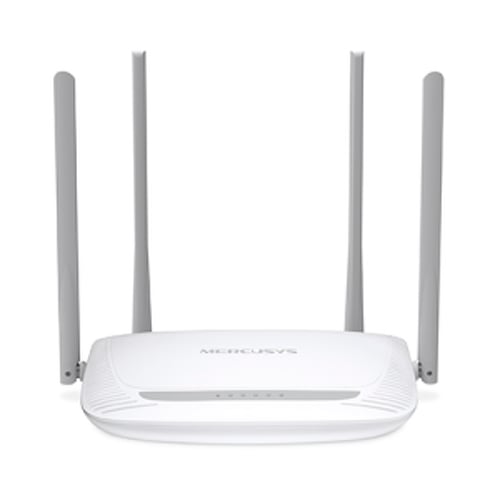 Router Wireless N 300Mbps Mercusys - 4 Portas 10/100Mbps - 4 Antenas 5dBi - Tecnologia MIMO 2x2 - Cobertura WiFi até 500m2 - Mercusys MW325R