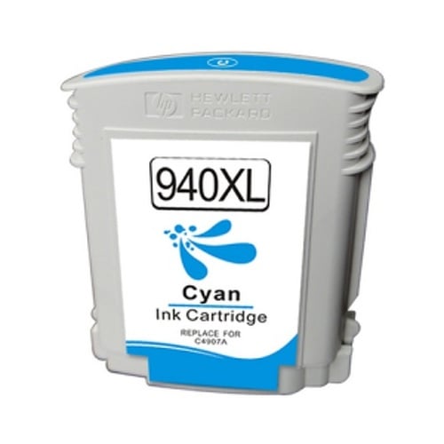 Cartucho de tinta genérico HP 940XL ciano - substitui C4907AE - HP HI-940XLCY