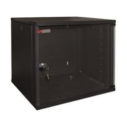WP RACK BASTIDOR MURAL 19" RWB SERIES 6U 600x500x370 BLACK RAL 9005 - WP Rack WPN-RWB-06605-B