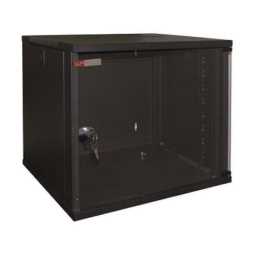 WP RACK BASTIDOR MURAL 19" RWB SERIES 6U 600x500x370 BLACK RAL 9005 - WP Rack WPN-RWB-06605-B