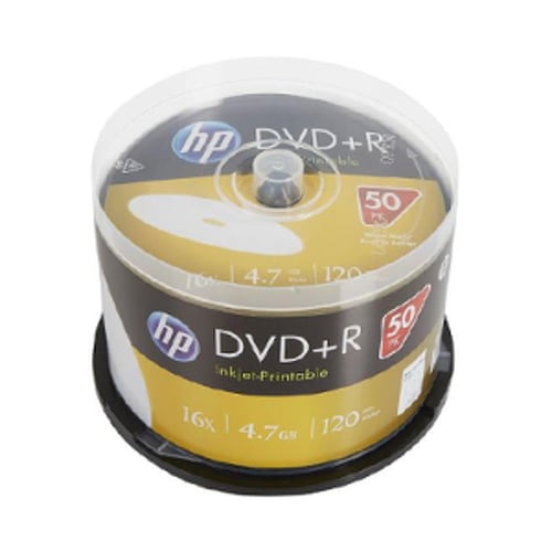 DVD+R Inkejet Printable 4.7GB 16x HP Spindle 50un - HP HPDRE00026WIP-3