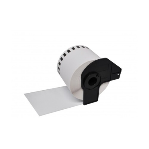 Brother DK22246 - Etiquetas de tamanho personalizado genéricas - Largura 103mm x 30,48 metros - Texto preto sobre fundo branco - BR-DK22246