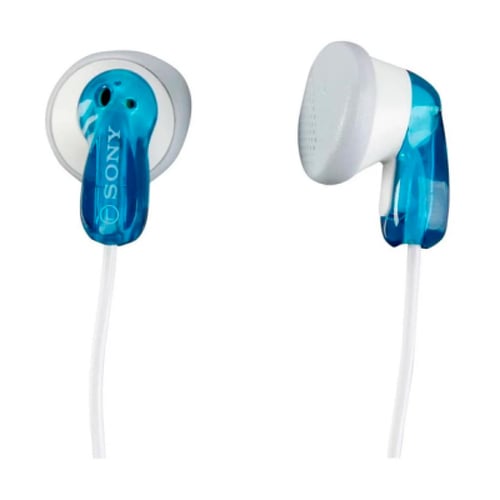 SONY AUSCULTADOR MDR-E9LP CABO DE 1,2M BRANCO/AZUL - Sony MDR-E9LPL