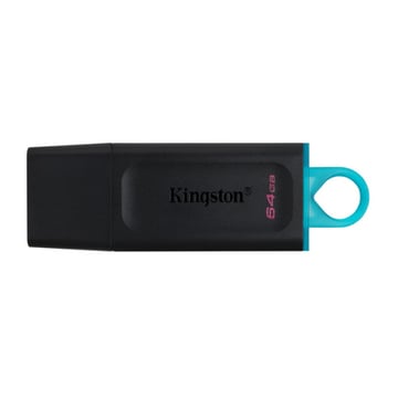 KINGSTON PEN 64GB USB3.2 GEN 1 DATA TRAVELER EXODIA BLACK TEAL - Kingston DTX/64GB
