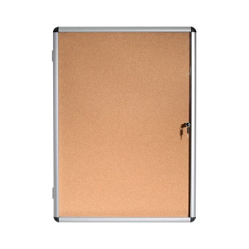 Vitrine 720x981mm de Interior Fundo Cortiça Moldura Alumínio 9xA4 - Bi-Office 588VT630101150