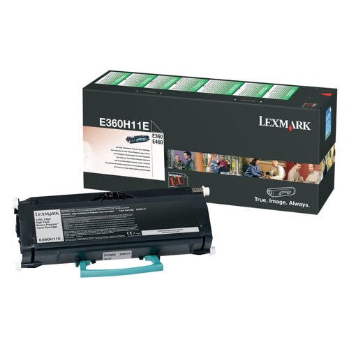 Cartucho de toner original preto Lexmark E360/E460 - E360H31E - Lexmark E360H31E