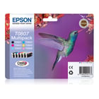Tinteiro EPSON T0807 Multipack 6 Cores + RF - Stylus Photo P50,PX6/7/8xx,R2xx/R360/RX5/6xx - Epson TTSTC13T08074021