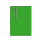 Apli Etiquetas Verdes Permanentes 210.0 x 297.0mm 20 Folhas - APLI 205751