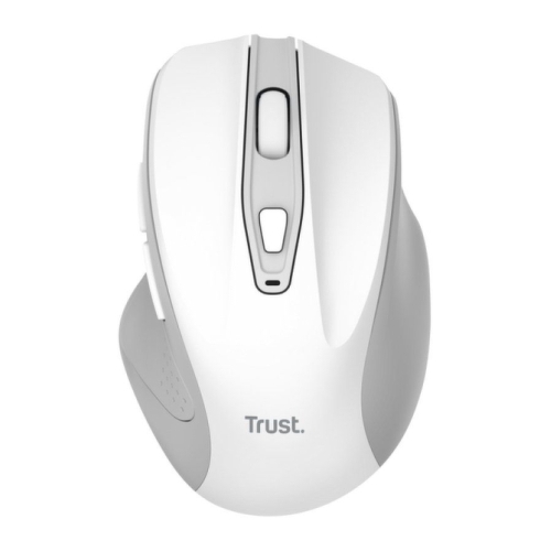 Trust Nito Raton Inalambrico USB 2.4GHz 800-2200DPI - 5 Botones - Silencioso - Color Blanco - Trust 301612