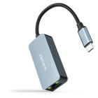 Nanocable Conversor USB-C 3.2 GEN1 Ethernet 2.5G 15cm - Color Gris - Nanocable 10.03.0410
