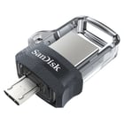 Ultra Dual Drive m3.0 128GB Grey & Silver - Sandisk TSDDD3-128G-G46