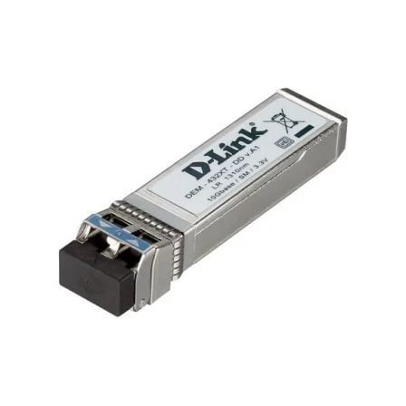 Módulo transcetor de fibra ótica D-Link 10G Base-LR SFP+ (10km) - D-Link DEM-432XT