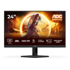 AOC MONITOR IPS 24" (23.8) FHD 0.5MS 200HZ HDMI DP COLUNAS OUTLET EMB.DANIFICADA - AOC 24G4HRE