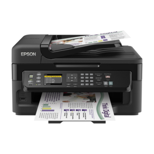 Epson WorkForce WF-2540WF, Jato de tinta, Impressão a cores, 5760 x 1440 DPI, Cópia a cores, A4, Impressão directa - Epson C11CC36302