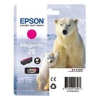 Epson Polar bear Tinteiro Magenta Série 26 Urso Polar Tinta Claria Premium - Epson C13T26134010