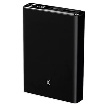 Ksix Powerbank Magsafe 10000mAH 22.5W PD + 15W Wireless + Cabo USB-A para USB-C - Preto - Ksix 244107