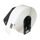 Etiquetas pré-cortadas compatíveis com DK-11201. Etiquetas pré-cortadas de direção standard (papel térmico). Etiquetas brancas de 29 x 90mm - DK-11201C (Compatível)