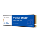 Solid-state drive WD Blue SN580 SSD 500GB M2 PCI Express 4.0 TLC NVMe - Western Digital 243662