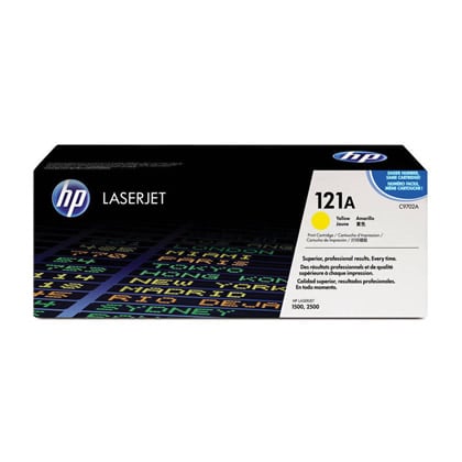 HP 121A Yellow Original LaserJet Cartridge toner 1 unidade(s) Amarelo - C9702A