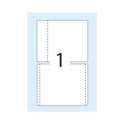 Rotulos para Caixas CDs frente + verso 50 Folhas A4 papel 165gr #860.PJ.02.196.61 - Arkwright ARK860PJ