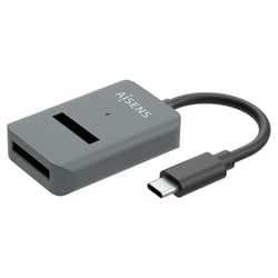 Base de ligação USB-C M.2 (NGFF) Asuc-M2D012-Gr SATA/NVME para USB3.1 GEN2 da Aisens - Cinzento - Aisens ASUC-M2D012-GR