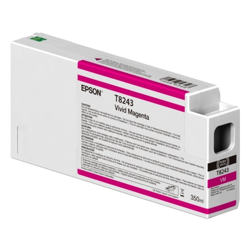 Cartucho de tinta original Epson T8243 Vivid Magenta - C13T824300 - Epson C13T824300