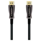Cabo HDMI Aisens V2.1 AOC (Cabo Óptico Ativo) Fibra Óptica de Ultra Alta Velocidade UHS 8K@60Hz 4K@120Hz 4:4:4 48Gbps - A/M-A/M - 15m - Preto - Aisens A153-0516