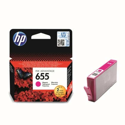 HP 655 tinteiro 1 unidade(s) Original Magenta - CZ111A