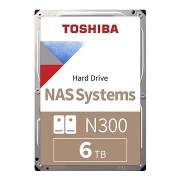 Disco 3.5 6TB TOSHIBA NAS N300 256Mb SATA 6Gb&#47;s 7200rpm Bulk - Toshiba HDWG460UZSVA