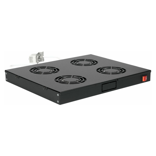 EQUIP FAN MODULE 4 FANS BLACK - Equip EZF-4-B