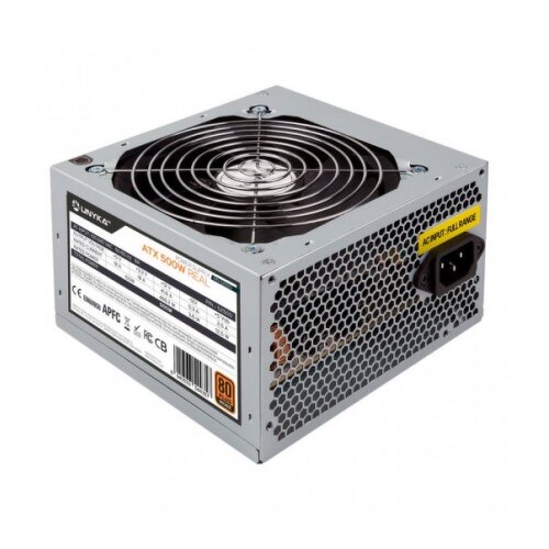 Fonte de alimentação Unykach ATX 500W 80 Plus Bronze 500W ATX 2.3 - PFC ativo - Ventoinha de 120mm - Unykach 52500