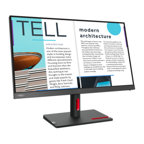 Monitor Lenovo ThinkVision S25e-30 24,5'' HDMI VGA - Lenovo 63E0KAT4EU