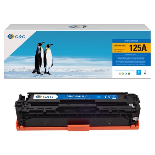 G&G Canon 716/731 Cião/Azul Cartucho de Toner Compatível, 1.400 Páginas - Toner Compatível 1979B002/6271B002