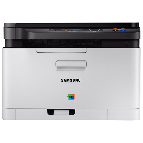 Samsung Xpress SL-C480W, Laser, Impressão a cores, 2400 x 600 DPI, Cópia a cores, A4, Preto, Branco - Samsung SLC480W