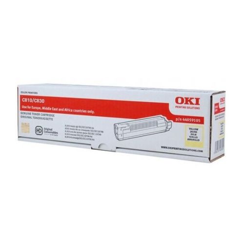 Toner C810/C830 Amarelo - Oki 44059105