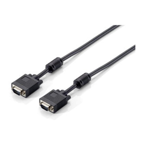 Ewent Cabo VGA/SVGA 15pin HD plug M/M com ferrites, CU,AWG28, 5.0m - Ewent EC1105